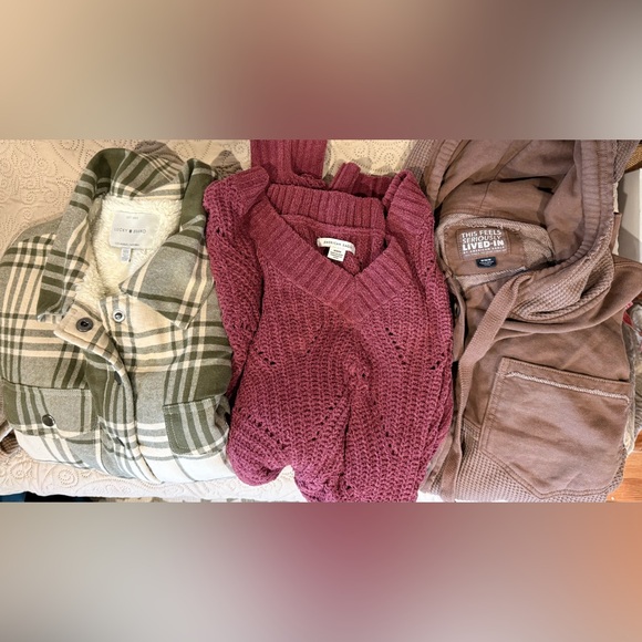 Cozy 10 piece collection American Eagle Aerie Aeropostale Lucky - Picture 5 of 15